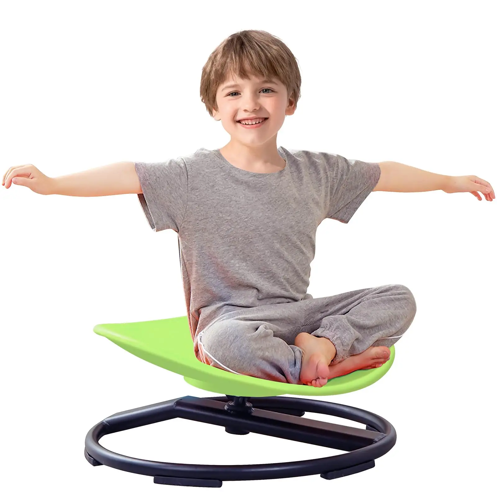 Kids Sensory Swivel Chair,Sen Spinning Chair for Kids Sensory,Training Body Coordination, Sit and Spin Toy,Sensory Toy Chair, Tr