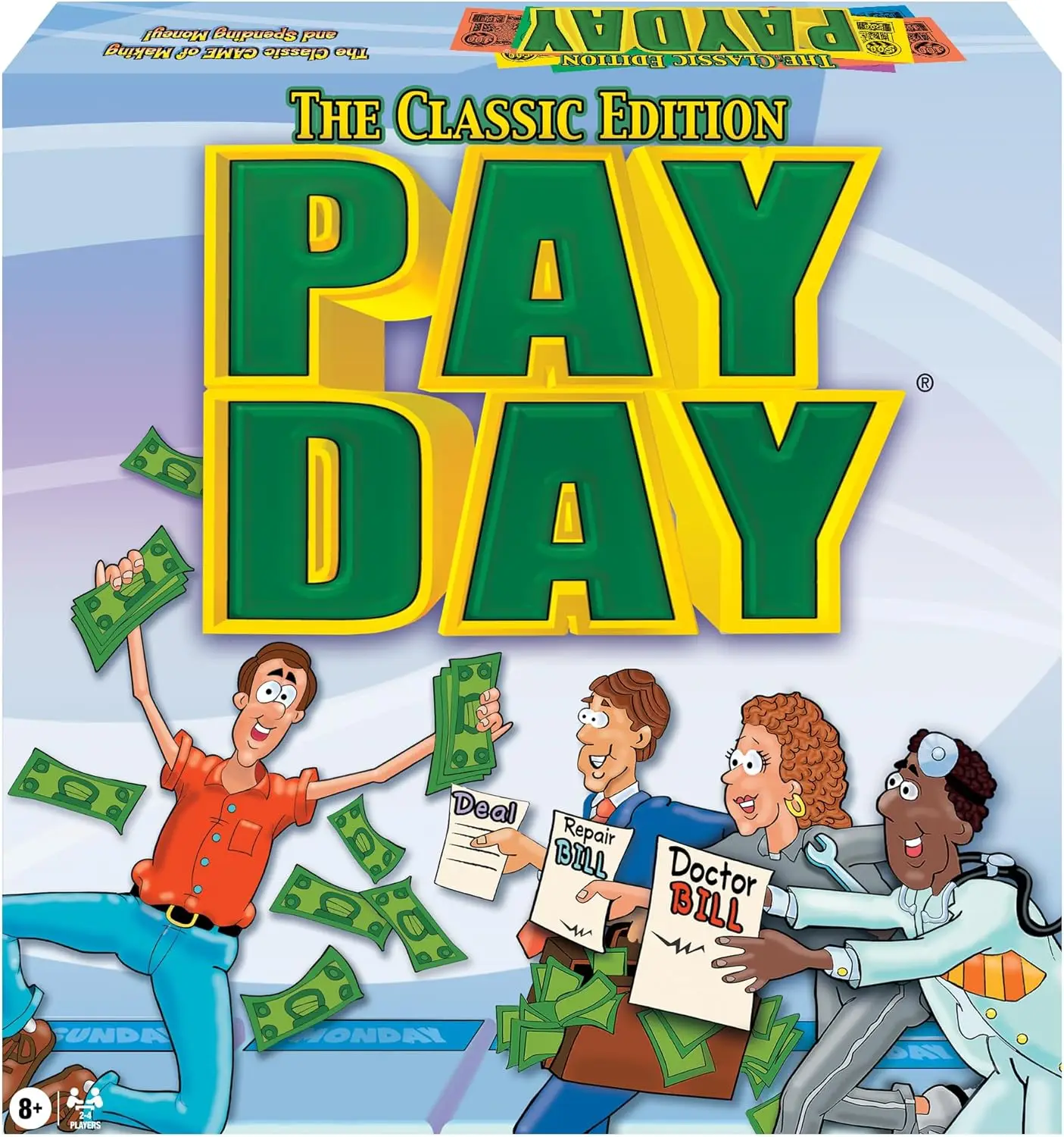 

Pay Day Board Game - Fun Money Management for Kids & Family, 2-4 Players Ages 8+