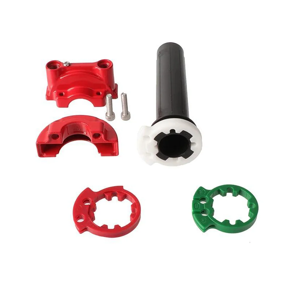 Motorbike accessories modification large displacement big twist oil big twist oil filler turn handle double line throttle seat
