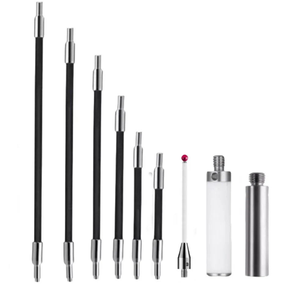

Probe three coordinate measuring needle ruby gauge probe stainless steel measuring rod M2M3M4 flat measurement