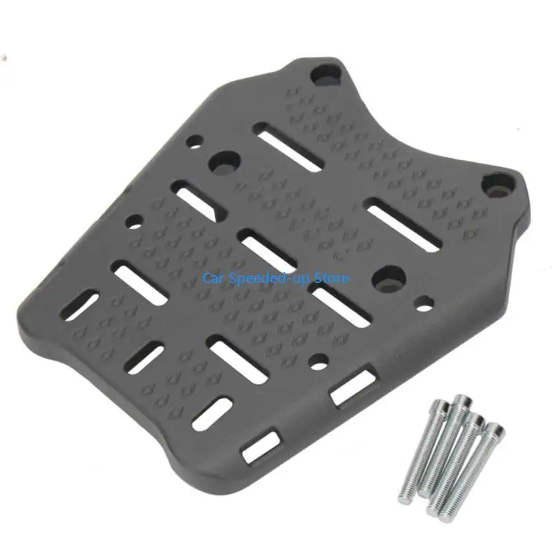 

X5XF Aluminum Rear Support Board Adjustable Motorcycle Tailbox Mounting System Metal Luggage Carriers Suitable for PCX160