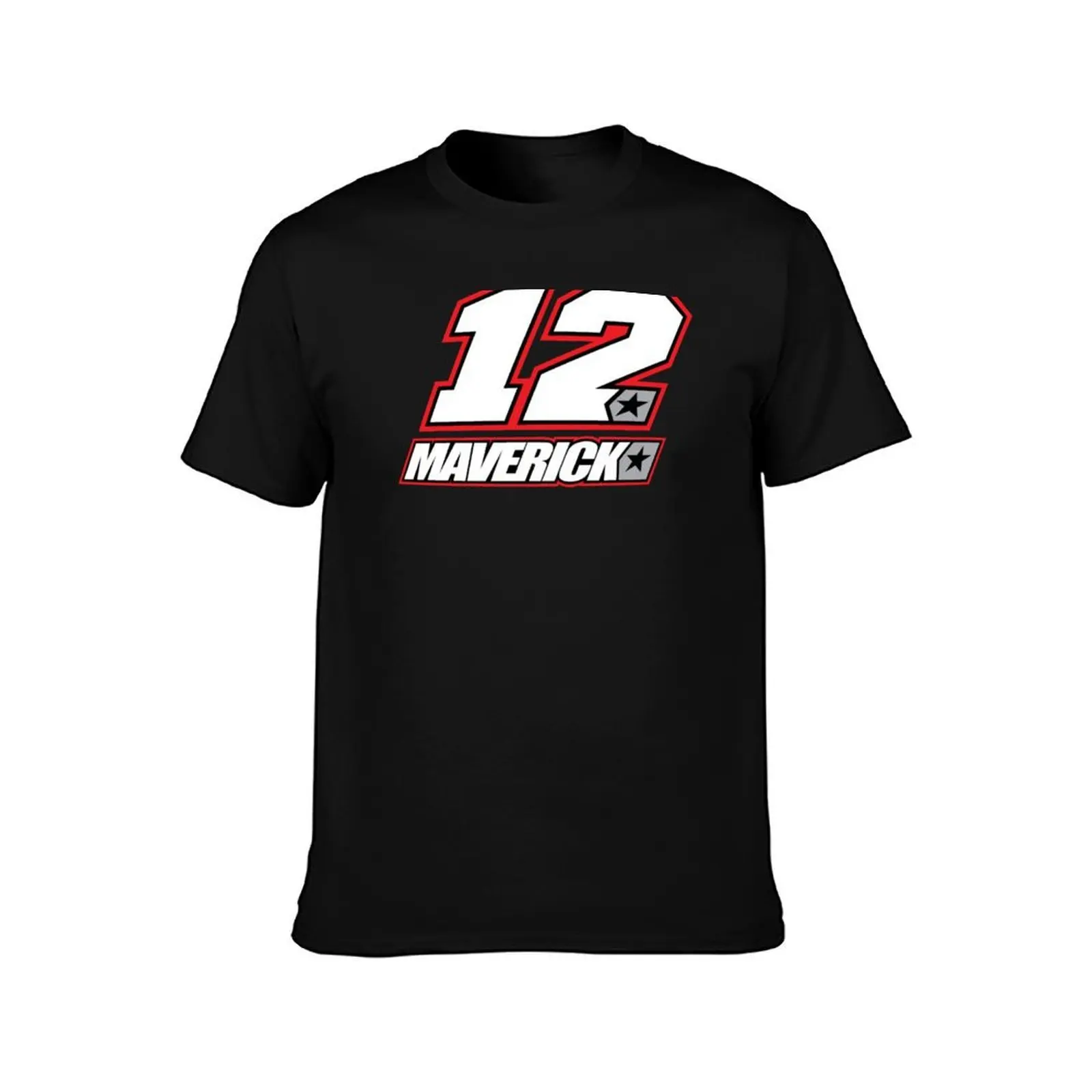Maverick Vi?ales 12 T-Shirt Large Size Soft Cotton T-Shirt