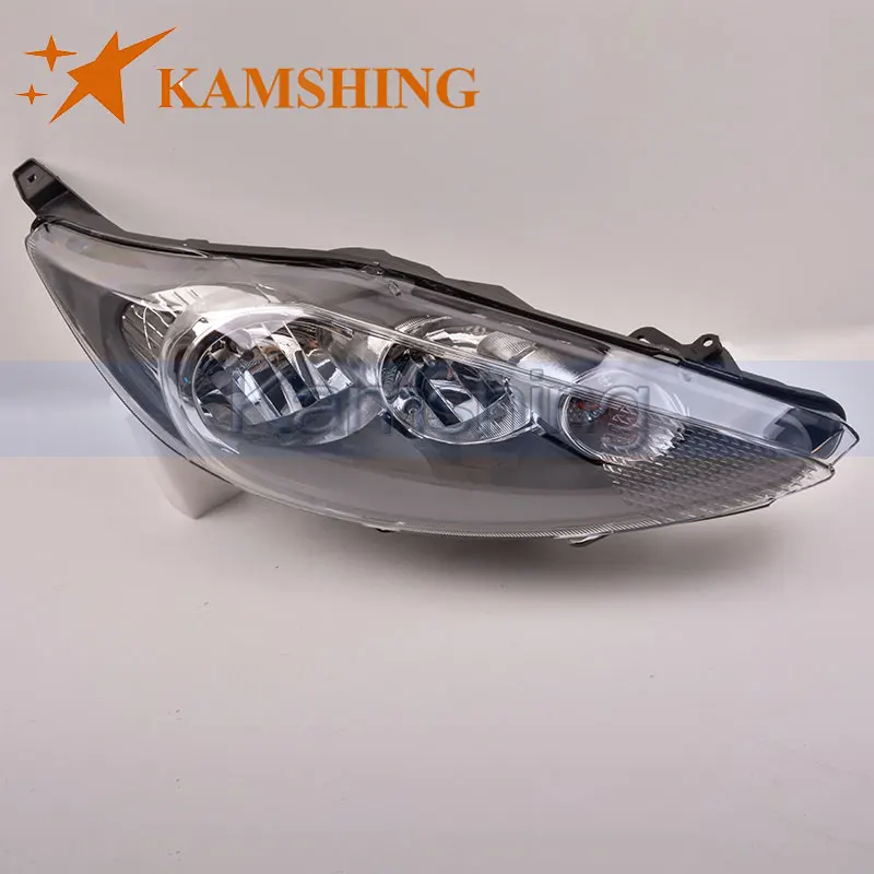 CAPQX For Ford Fiesta 2009 2010 2011 2012 Front Bumper Head Light Headlamp Day Running Light Driving Lamp Headlight Head Lamp