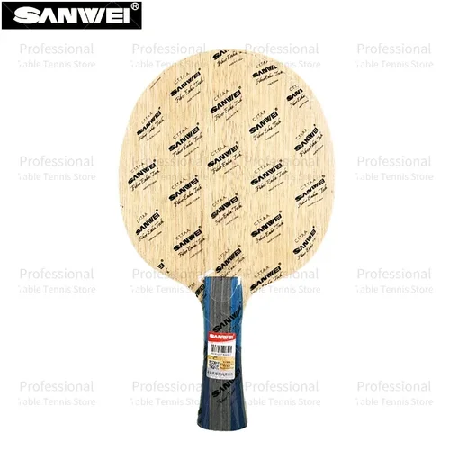 Imagen 2 del producto SANWEI YU hoja de tenis de mesa estructura interior 5 madera + 2 LD carbono apagado + entrenamiento raqueta de Ping Pong paleta de Ping Pong hoja