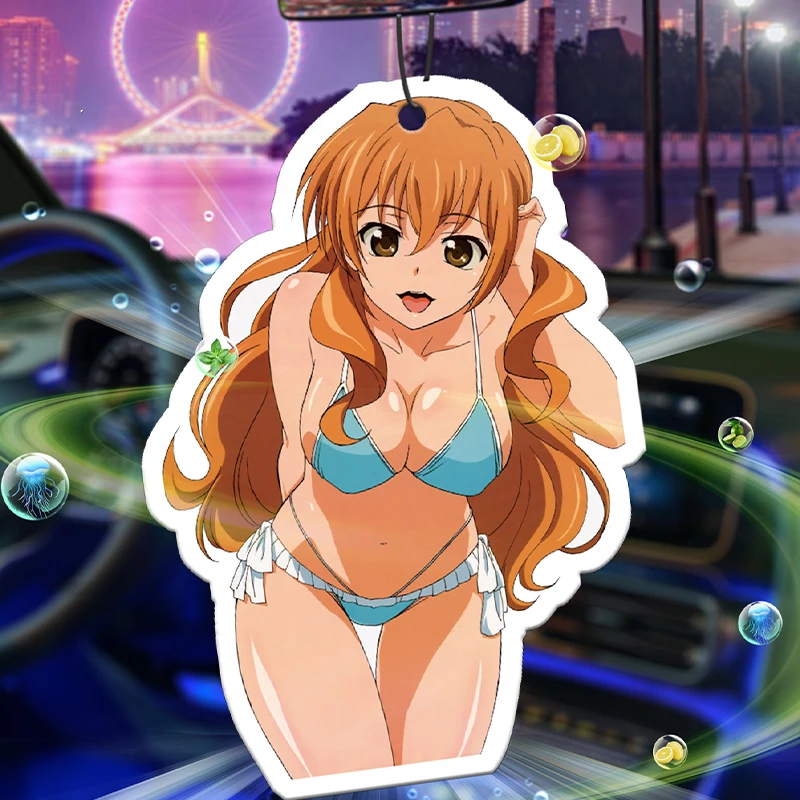 Bikini Sexy Beauty anime cartoon Japanese cartoon characters summer beach beach resort pool party car aromatherapy car perfume l