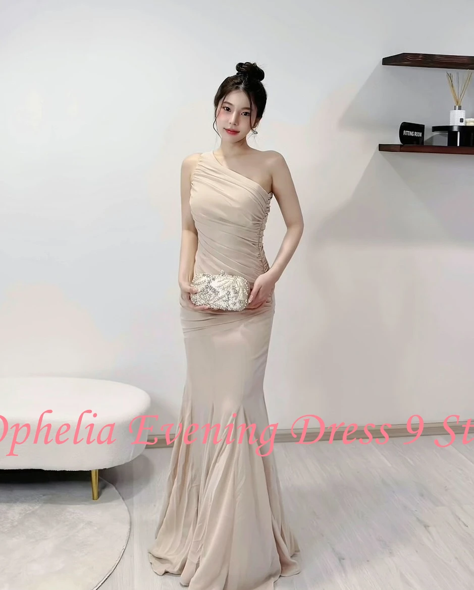 Customized High Quality Strapless Jersey Sleeveless Evening Dresses Elegant Ankle Length Celebrity Gowns Vestido De Noche