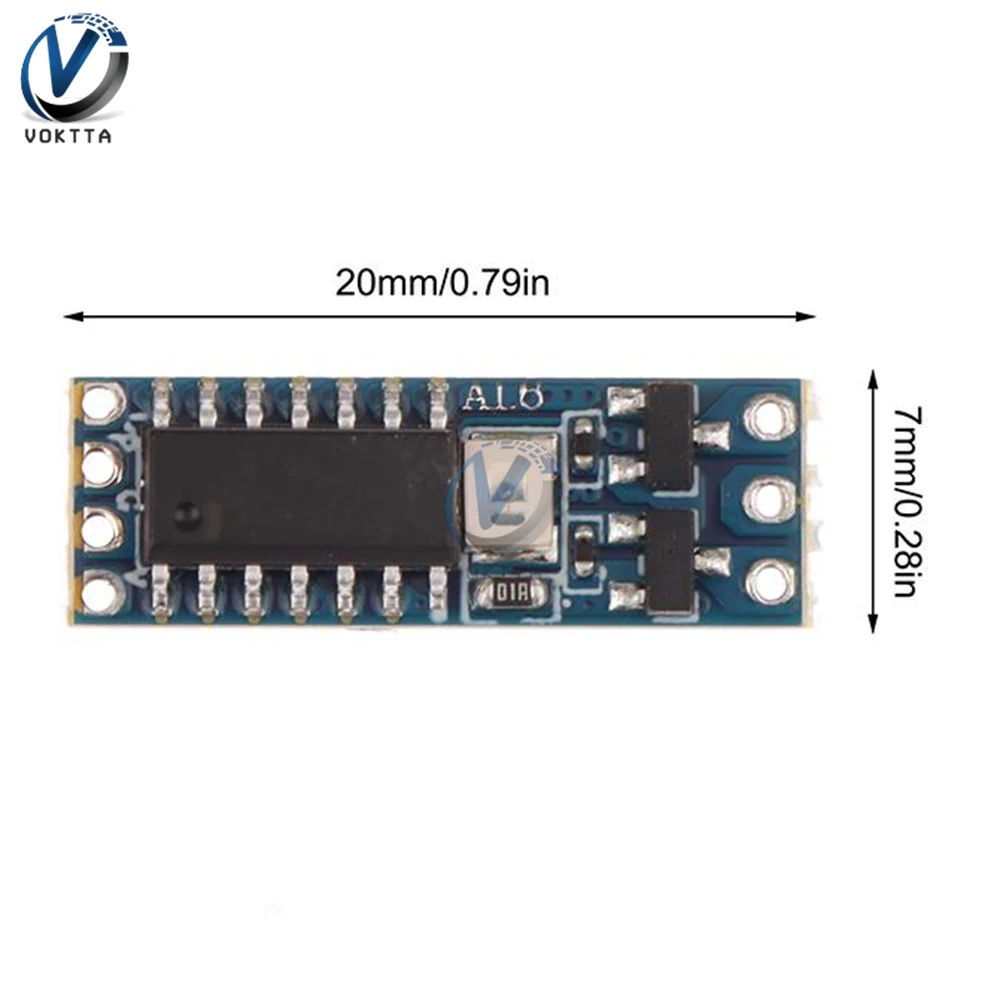 DC3.7V-8.4V Mini Motor Controller Brushless Motor Driver Board Electric Regulator Drive Module ESC Brushless Electric Adjustment