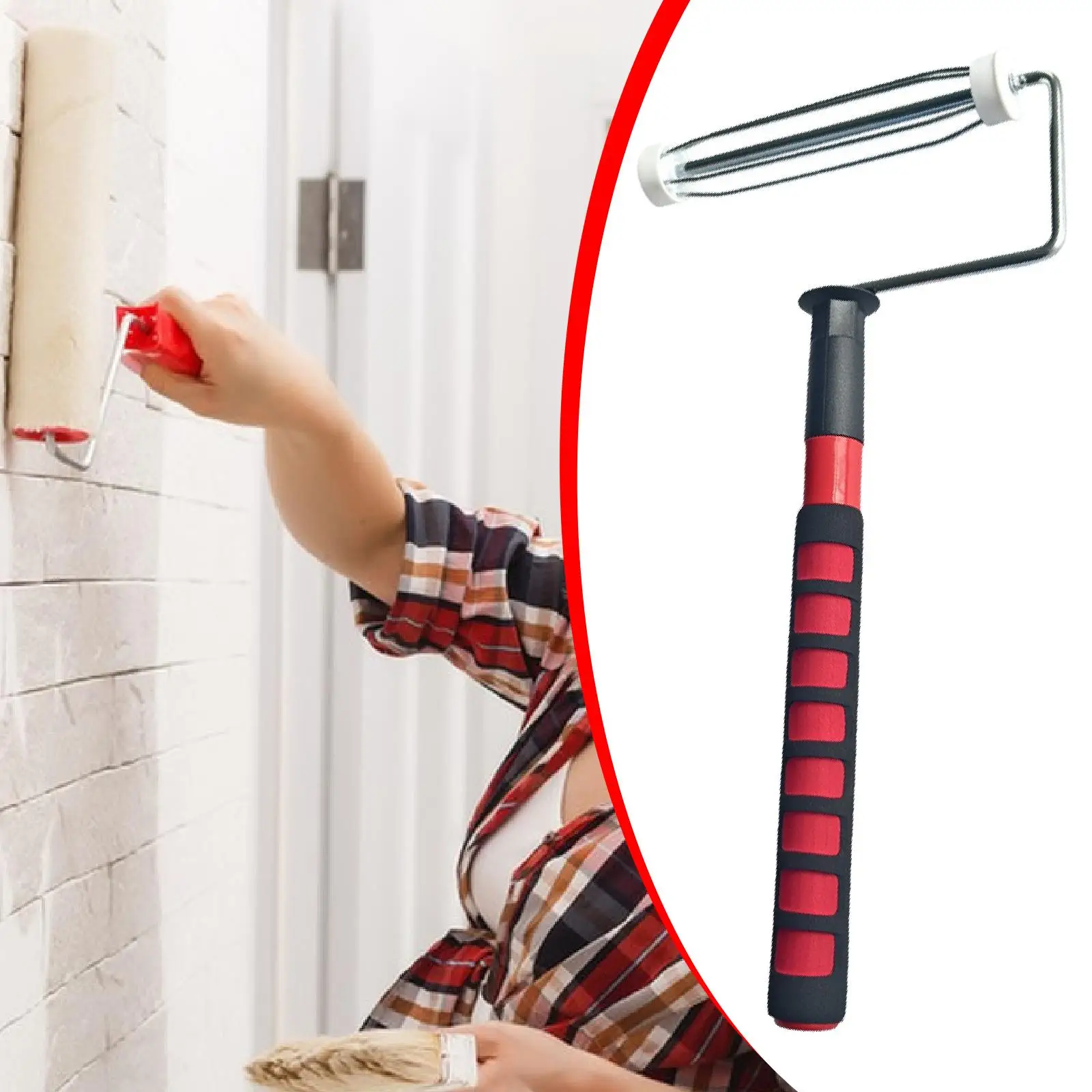 

Paint Roller Frame 9 inch Furniture Home Garage Adjustable Telescopic Handle