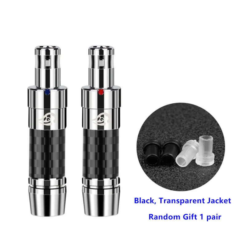 

Audio Connector HD800 HD800S HD820 D1000 Audiophile Hifi Headphones Pins Carbon Fiber Rhodium Plated Earphone Soldering Plug