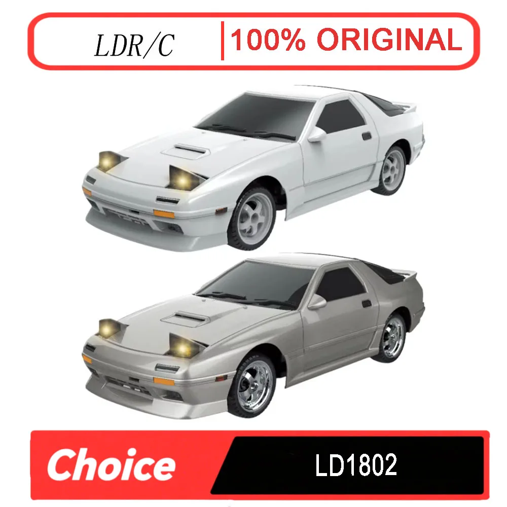ldrc-ld1802-1-18-rx7-fc-24g-rc-drift-car-giroscopio-albero-motore-in-metallo-giocattolo-per-adulti-e-adolescenti