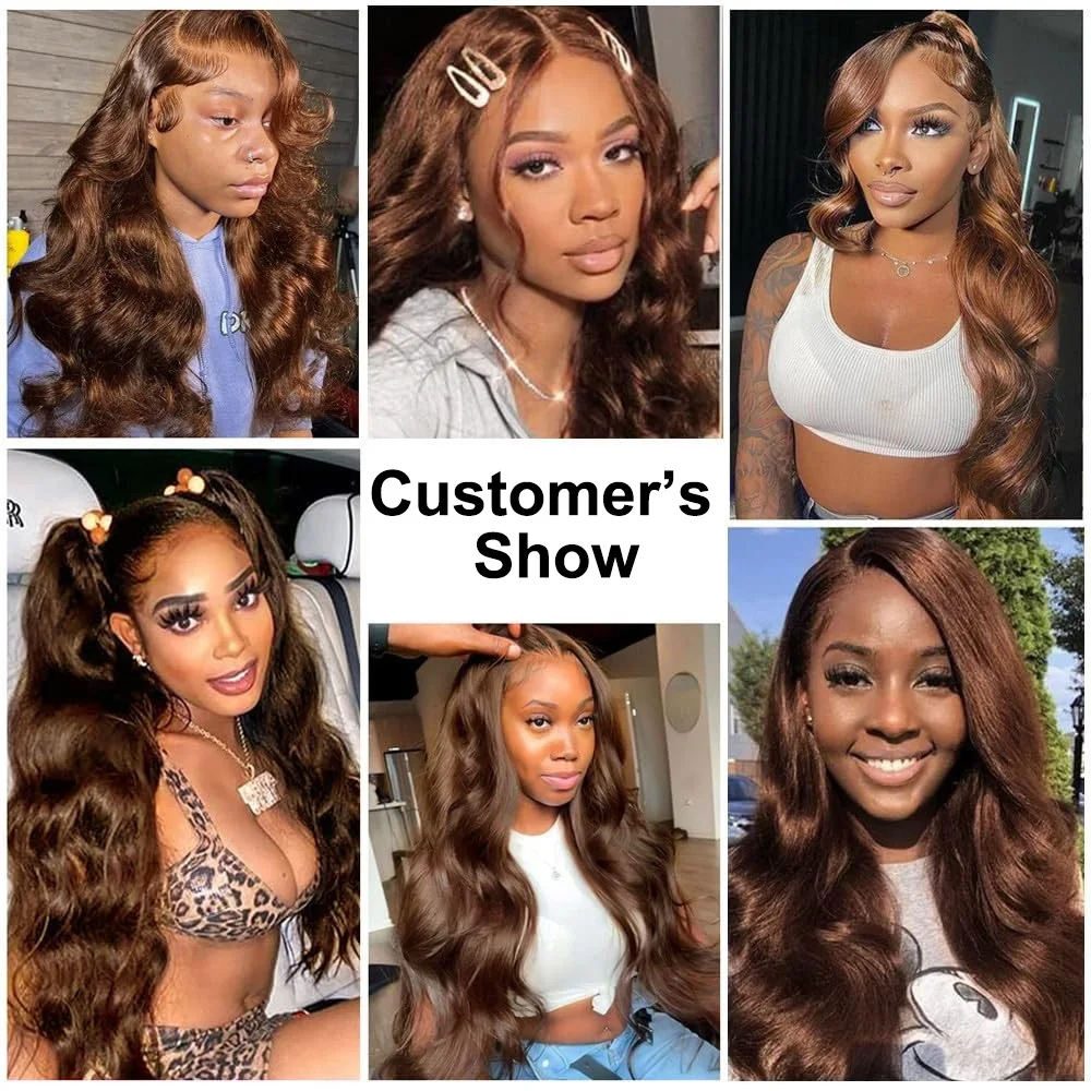 الأرجواني الداكن # 27 ملون 13x6 HD الجسم موجة الدانتيل الباروكات الأمامية الشوكولاته البني الاصطناعية الدانتيل شعر مستعار أمامي مع شعر الطفل للنساء