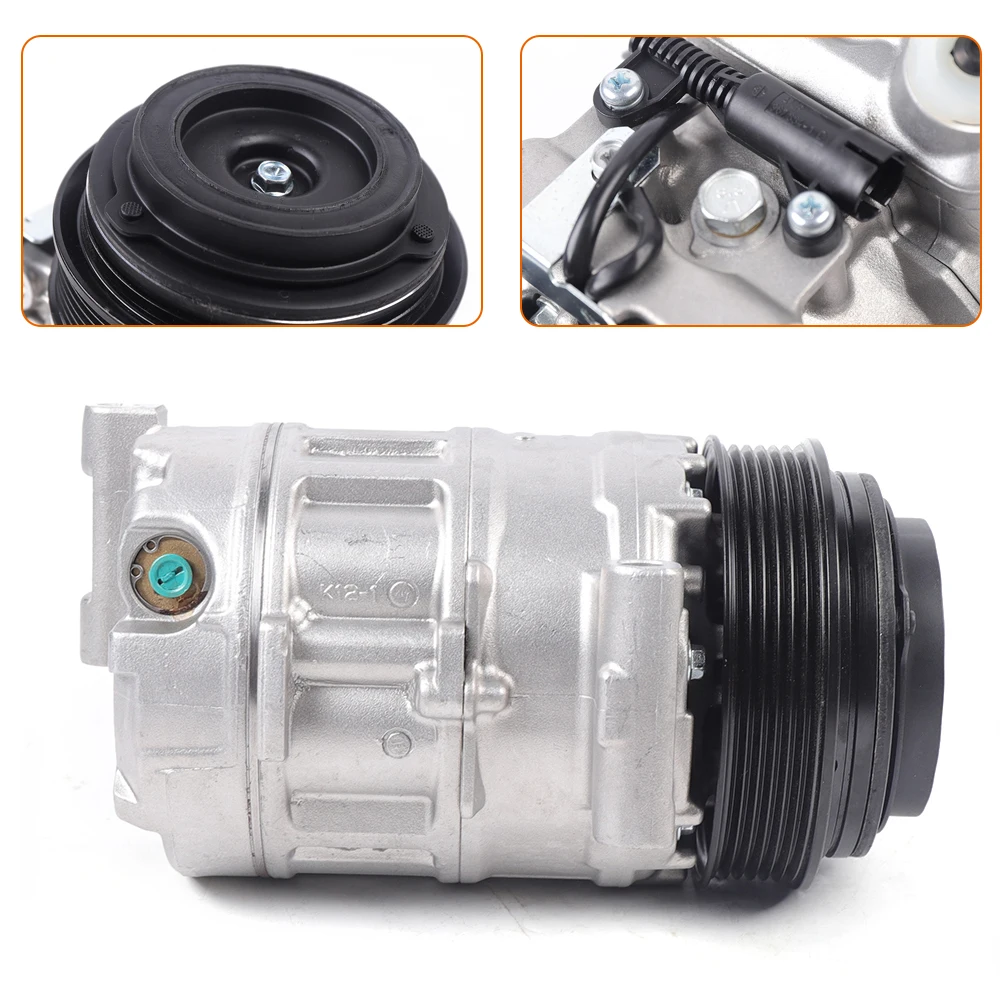 AC Air Conditioner Compressor With Clutch Fits For Mercedes-Benz / Dodge Sprinter Durable Material Easy Operation