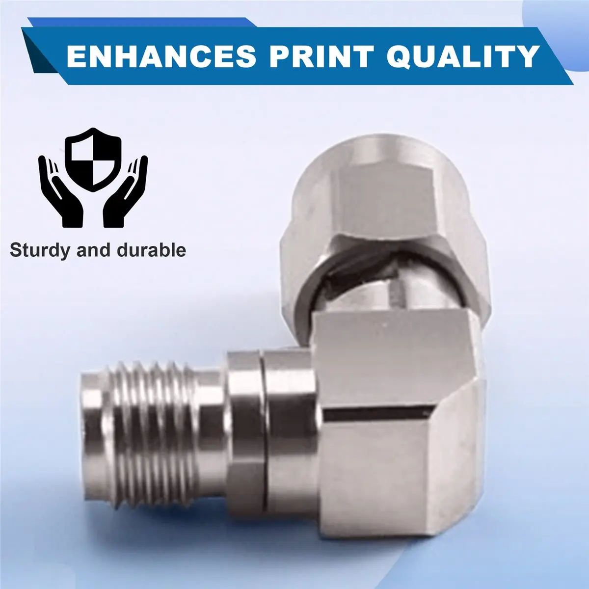 Dynamic For RF Coaxial Adapter 0-40G Right Angle Elbow Adapter 2.92mm Network Partition Test Hea