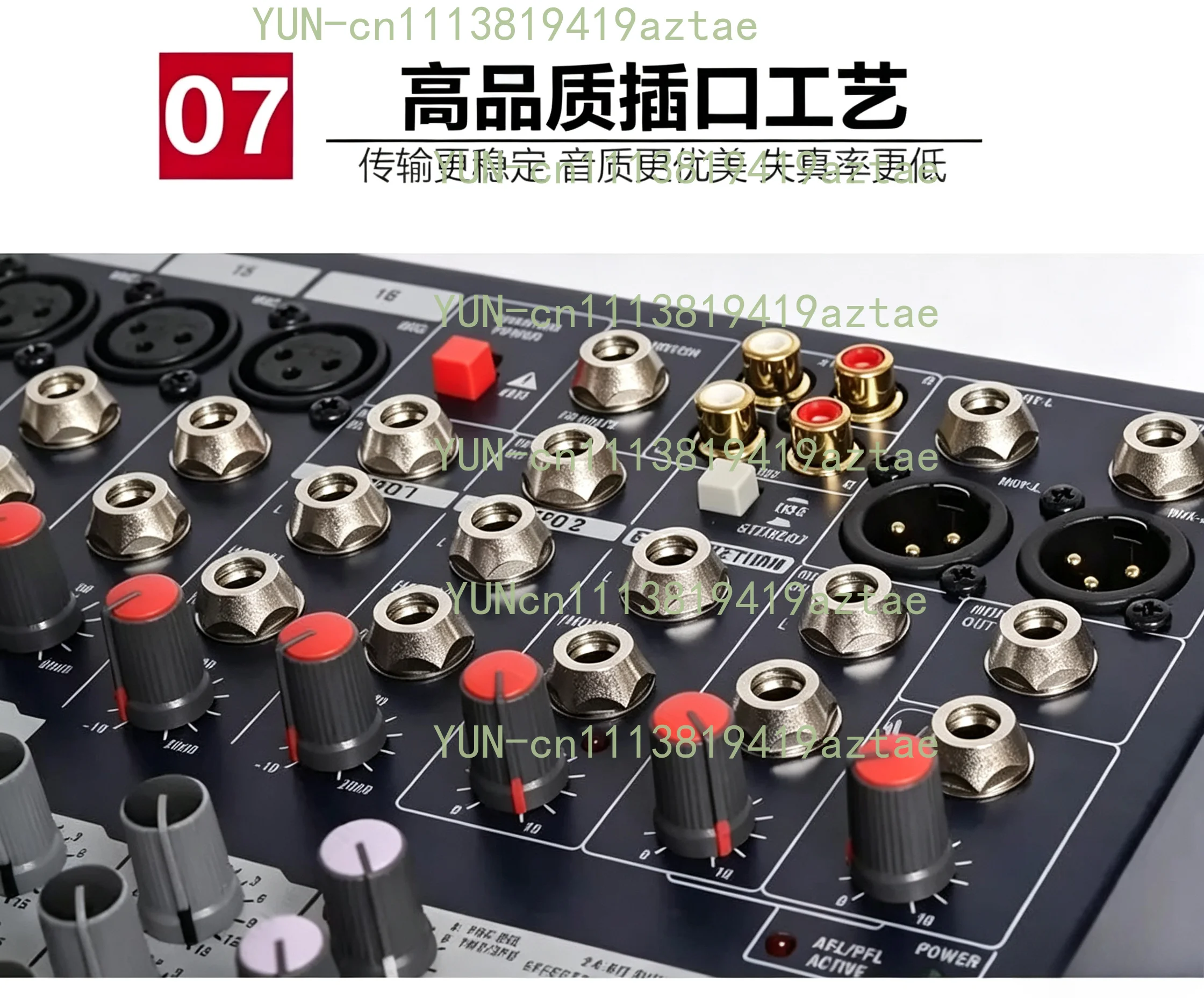EFX8 EFX12 EFX16 Professional Digital Mixer Console With Effects USB Audio Mixer for Stage Conference Wedding Recording