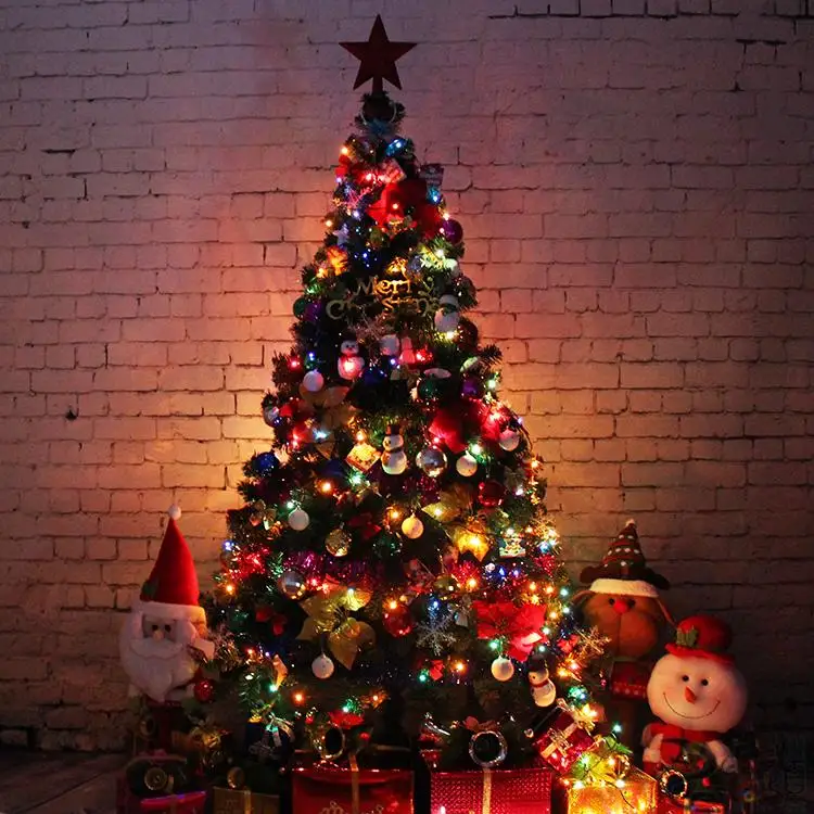 Household Large Encrypted Christmas Tree Whole Set various sizes for indoor resting area holiday ornament matching