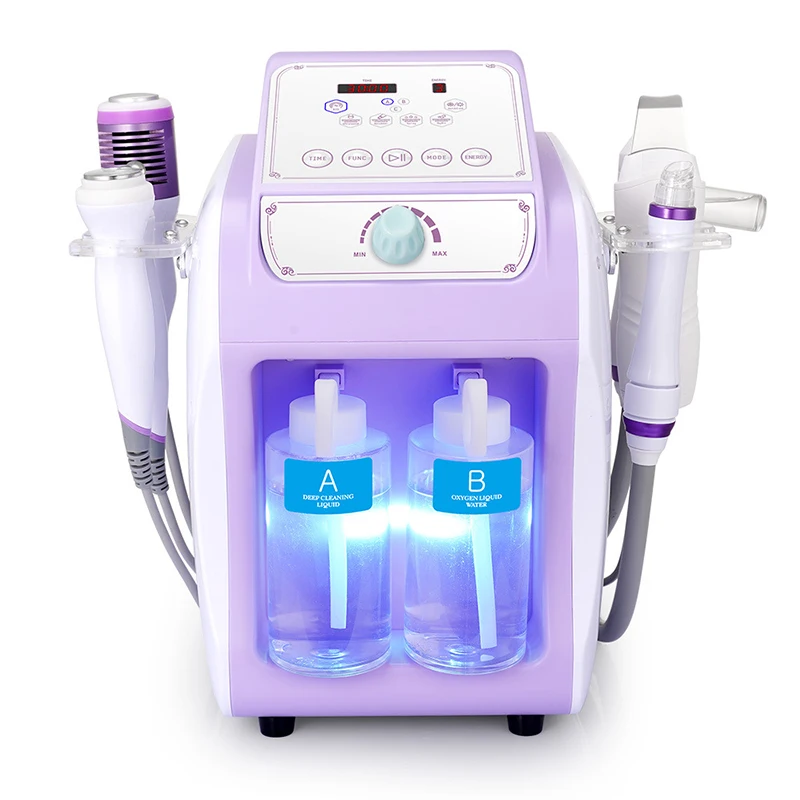 

Hydrogen Oxygen Facial Machine 6 in 1 Microdermabrasion Bio-lifting Machine for Salon Spa Home Use Skin Care Tools