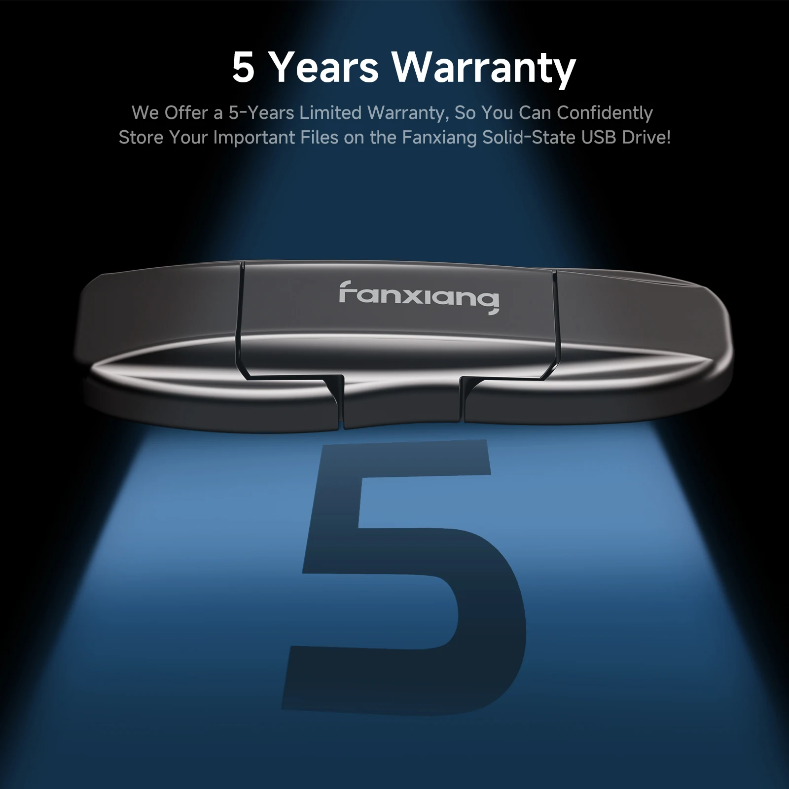 Fanxiang FF952 1000 МБ/с USB-накопитель USB3.2 Gen2 512 ГБ 1 ТБ Type-C + USB-A 2 в 1 Высокоскоростной твердотельный накопитель для портативных ПК