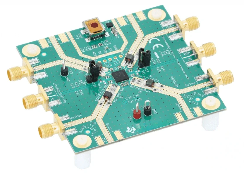

LMH2832EVM-50 Digital Control Variable Gain Amplifier IC Evaluation Module Development Board