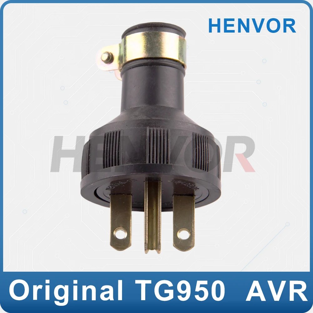 High Quality TG950 Generator Japan USA Plug Adapter Power Plastic Butt Wall 3 Pin Plug