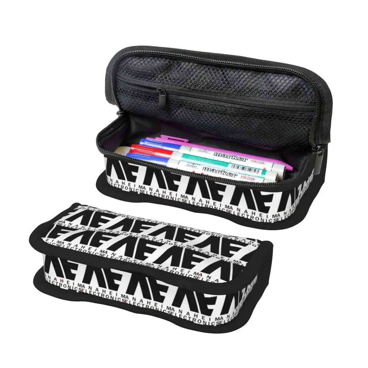 Anaheim Electronics Pencil Case for Studen School Pen Box Pencil Bag Stationery Supplies Pen Holder Bag