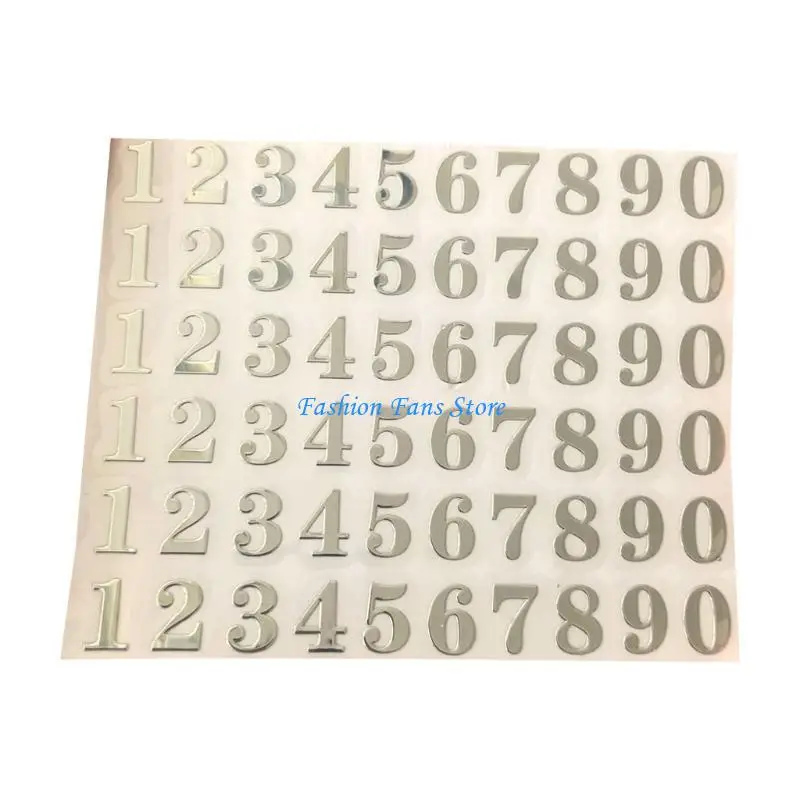 

1 Sheet 4mm 9mm Number Sticker Letter Decorative DIY Album Hand Book