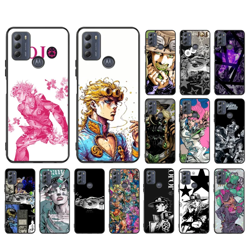 

Phone Case For Moto G85 G55 G05 G14 G75 G31 G50 G10 G20 G30 G60 G13 G32 G84 G54 G53 G72 G24 Power Jojo gyro zeppeli Anime