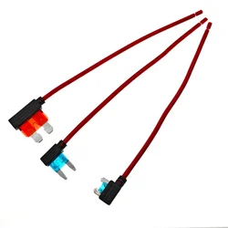 1PCS 12V Fuse Holder Add-a-circuit TAP Adapter Micro Standard Ford ATM APM Blade