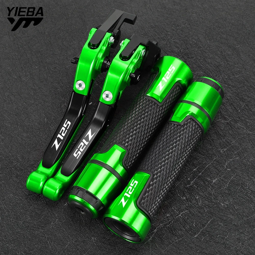 

FOR KAWASAKI Z125 2019 2020 2021 2022 2023 Motorcycle Brake Clutch Levers Handlebar Handle bar Hand Grips ends Motor Accessories