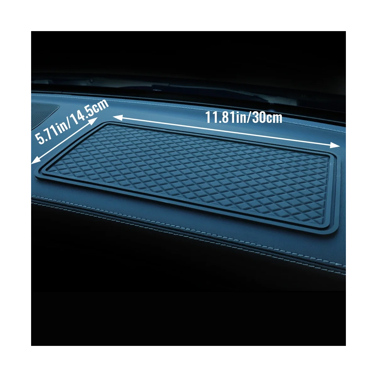 10Pcs 30X14.5Cm Car Anti-Slip Mat Car Mobile Phone Anti-Slip Mat Car Decoration Anti-Slip Mat Supplies