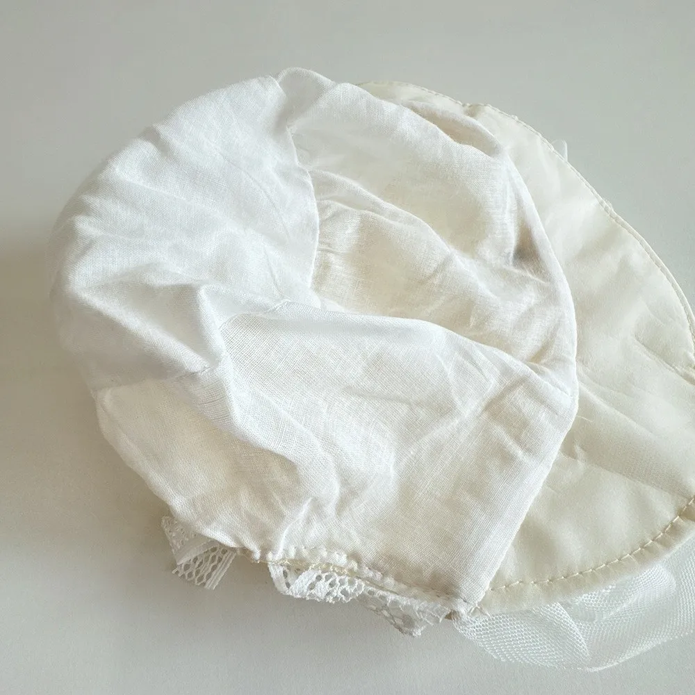 

New Adjustable Baby Sun Hat Pearl Bowknot Soft Brim UV Protection Cap Thin Breathable Lace Flower Toddler Bucket Hats Travel