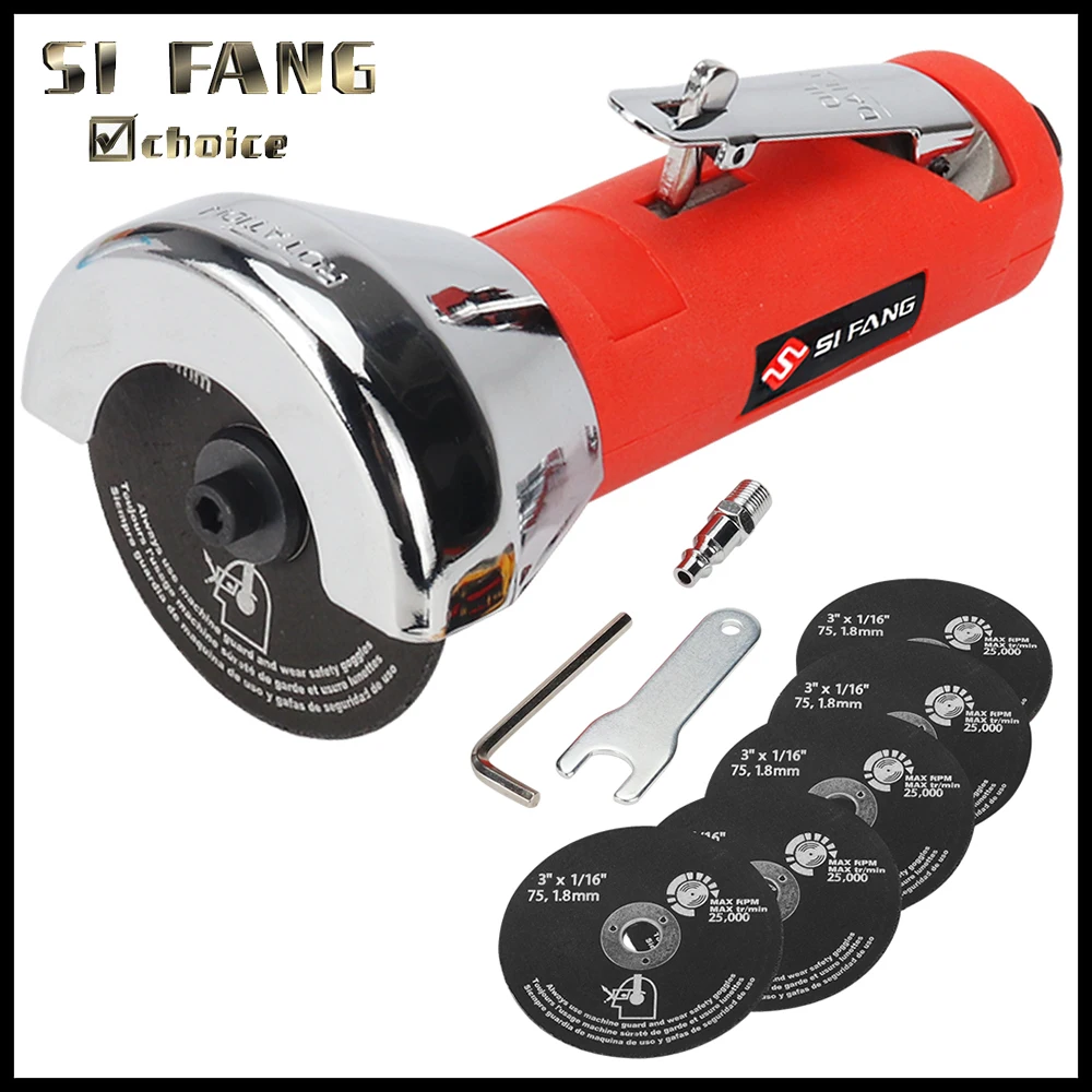 3 Inch Pneumatic Angle Grinder Wheel Air Grinder Tool for Metal Wood Cutting Grinder Pneumatic Tool Polishing Machine