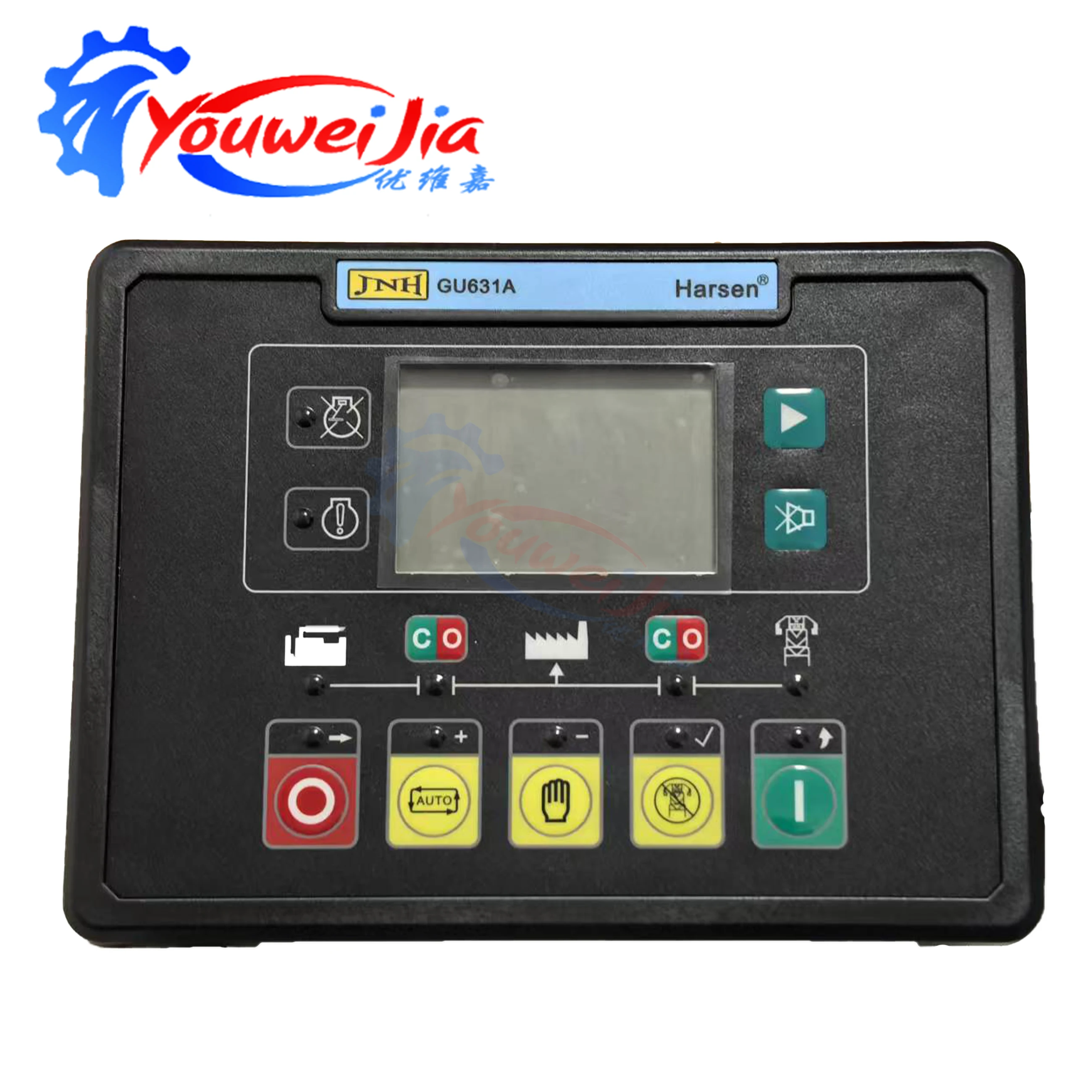 

Diesel Generator Set Kit Xeon Hassan GU631A GU630A with Self-Start Multi-Function Controller Computer Board Display for Power Ge