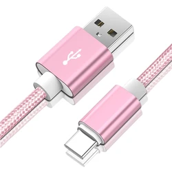Type-C USB Quick Charging Cable for Samsung S23 A90 Xiaomi 14 13 Redmi K60 Note 12T Pro Huawei Mate60 OPPO Reno 8 Realme iQOO 11
