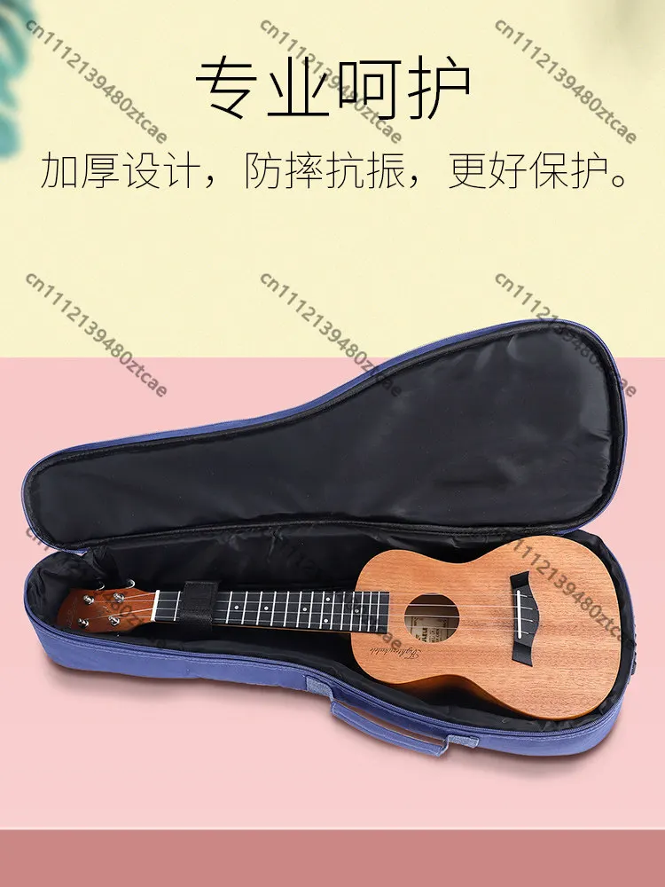 21 23 26 Inch Cute Kids Ukulele Backpack Portable Uke Storage Carry Case Bag