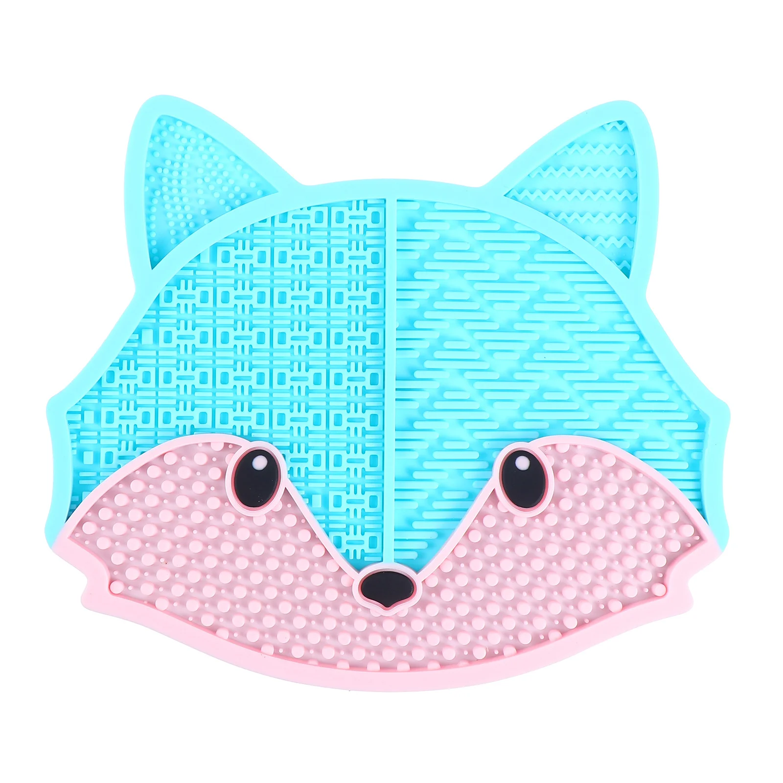 Tapis de nettoyage de brosse de maquillage en Silicone, Design Animal de dessin animé, ventouse, tampon de nettoyage de brosse, cadeau pratique et Durable