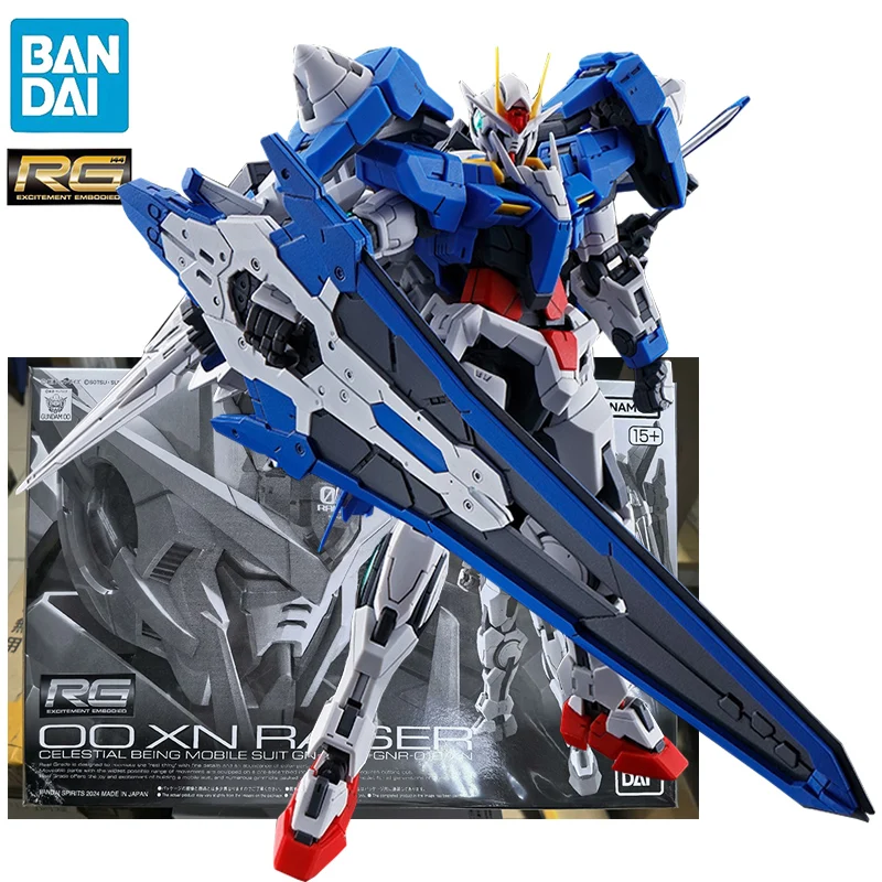 

В наличии BANDAI PB LIMITED RG 1/144 GUNDAM 00XN RAISER Модель в сборе Ver. Аниме Фигурки Модель Коллекция Игрушек