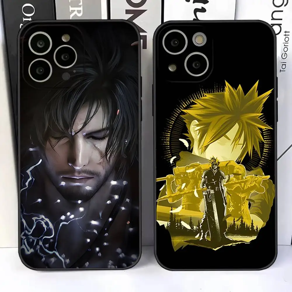 

Game F-Final F-Fantasy Phone Case For iPhone 17,16,15,14,13,12,11 Plus,Pro,Max,Air,XR,XS,X,7,8 SE,Mini Silicone Soft