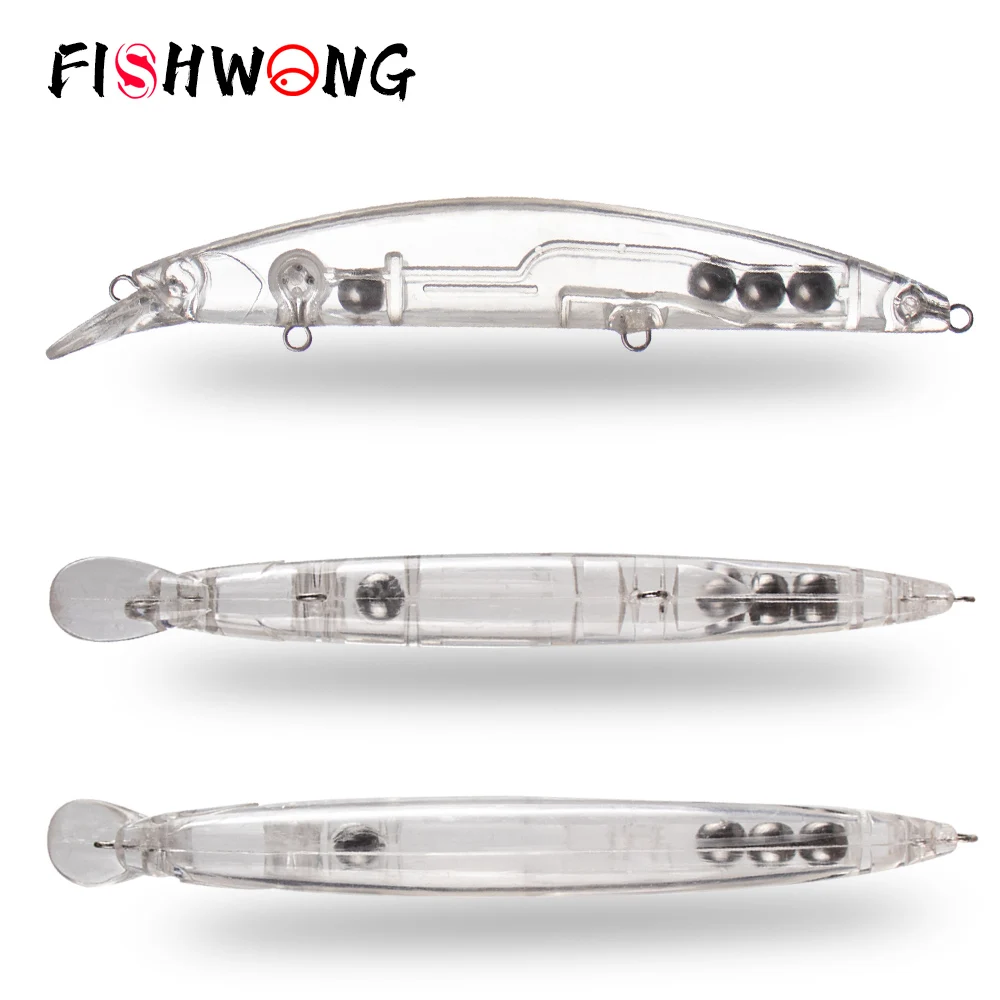FISHWONG 15 قطعة/الوحدة العائمة أسماك الصيد إغراء DIY بها بنفسك 15 سنتيمتر 20 جرام أسماك كبيرة الفراغات غير مصبوغ أسماك ل باس بايك معالجة