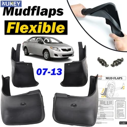 For Toyota Corolla Altis E140 2007-2013 Mudflaps Splash Guards Mud Flap Front Rear Mudguards Fender 2008 2009 2010 Mud Flaps
