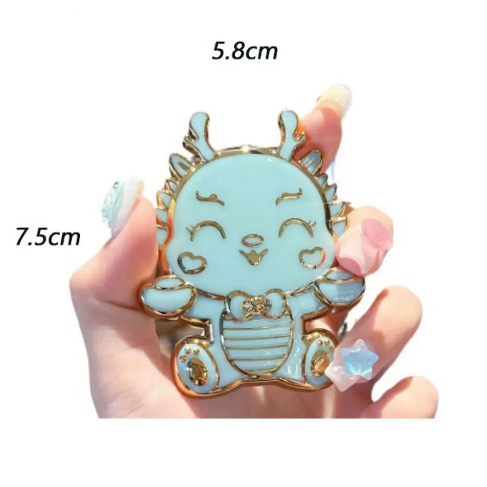 Cartoon Drache Handy Halter Faltbare Metall Klapp Telefon Desktop Ständer Tiere Einstellbare Tisch Telefon Halter Festival