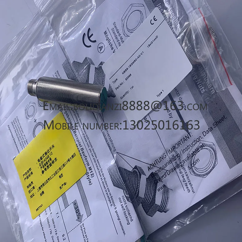 Nuevo sensor de interruptor de proximidad NBB8-18GM60-A0 A2