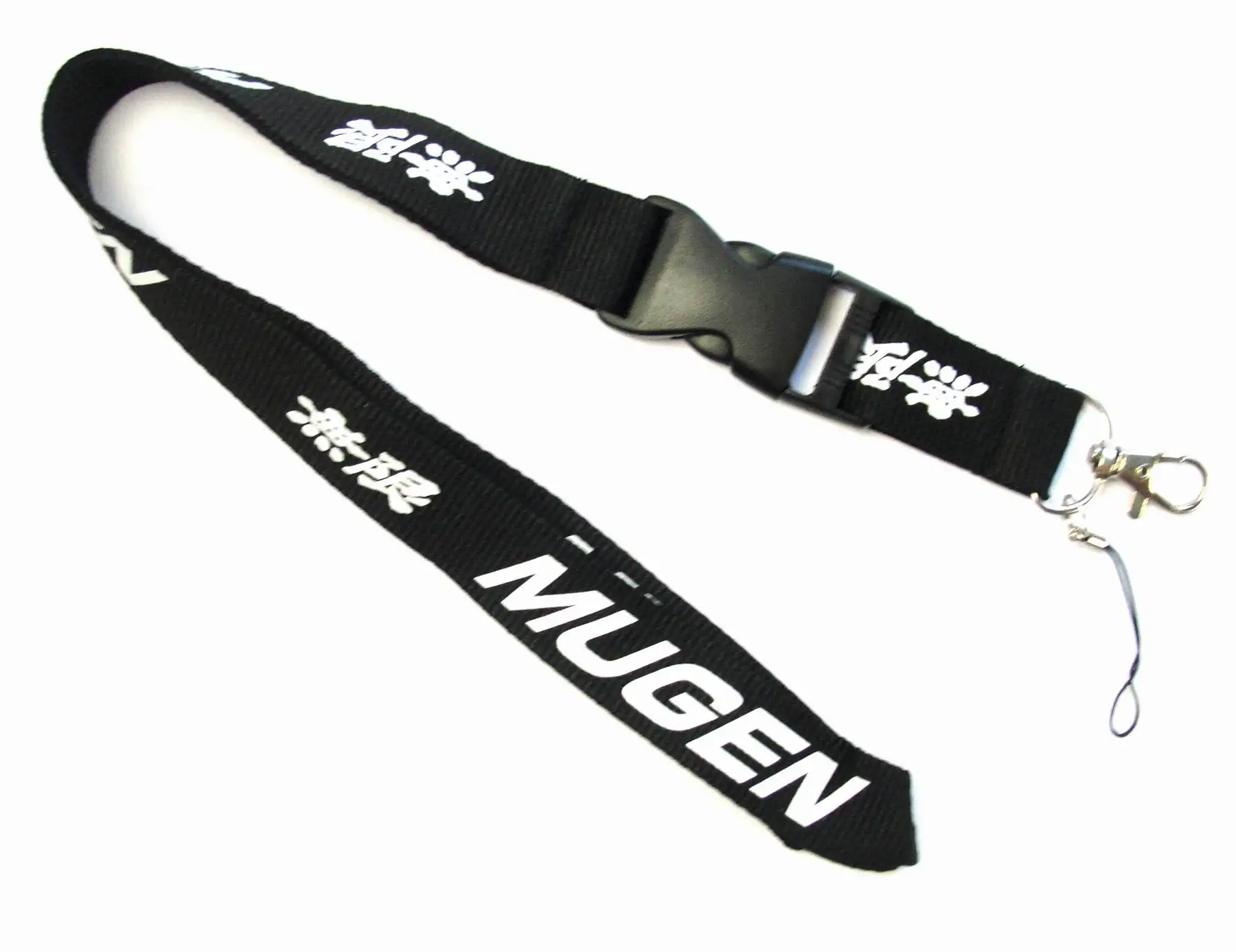 Wholesale all kinds of car logo lanyard key chain sling documents neck belt badge sling F1 motor sport badge sling