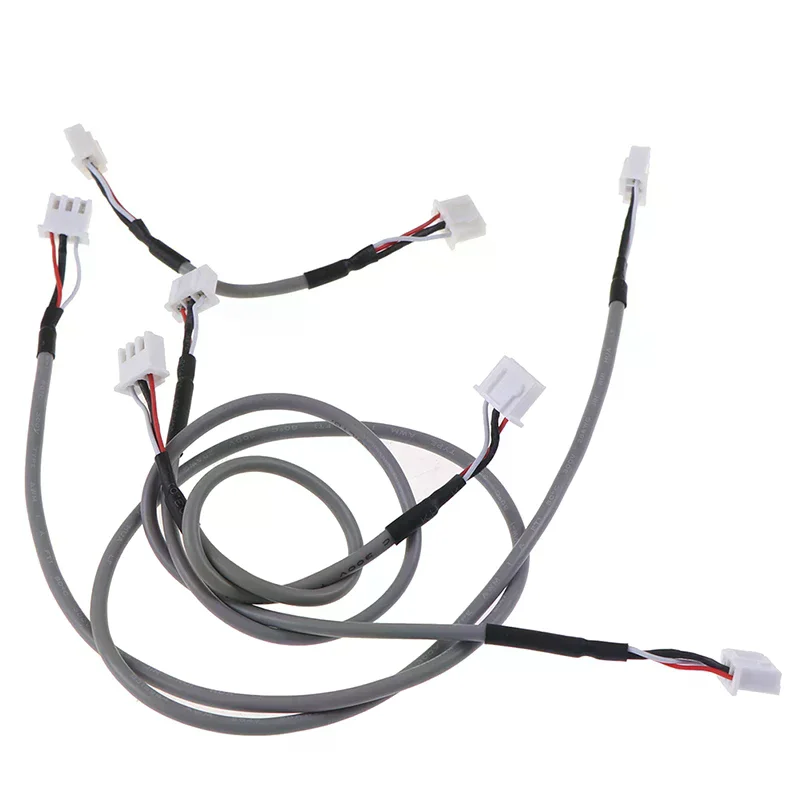 5PCS XH2.54 3P 3pins Audio Signal 2.0 Channel Shielded Input Cable For HiFi Power Amplifier Board Tuner