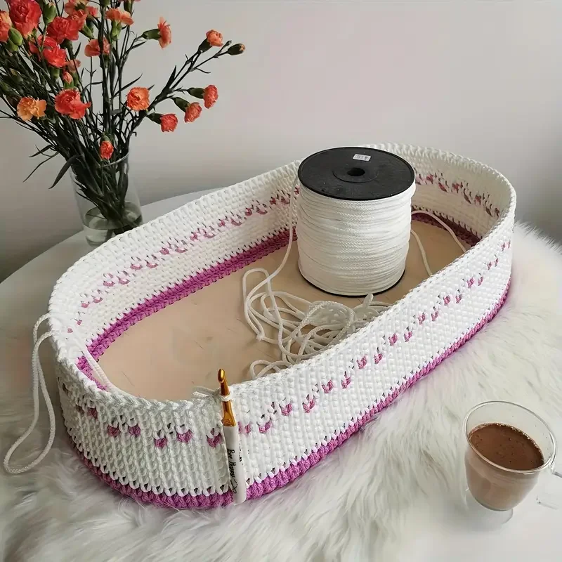 

Большая деревянная напольная основа 58x30 см для корзины мойса, детская колыбель для новорожденных, сделай сам, овальное деревянное дно, вязаный крючком коврик