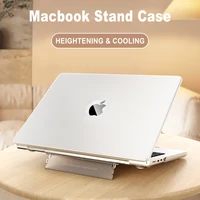 Funda con soporte para portátil Macbook Air 13, funda M4 M3 M5 Pro 14 16 M1 M2 Air de 15 pulgadas, funda con soporte para Macbook 2025, funda de identificación con barra táctil