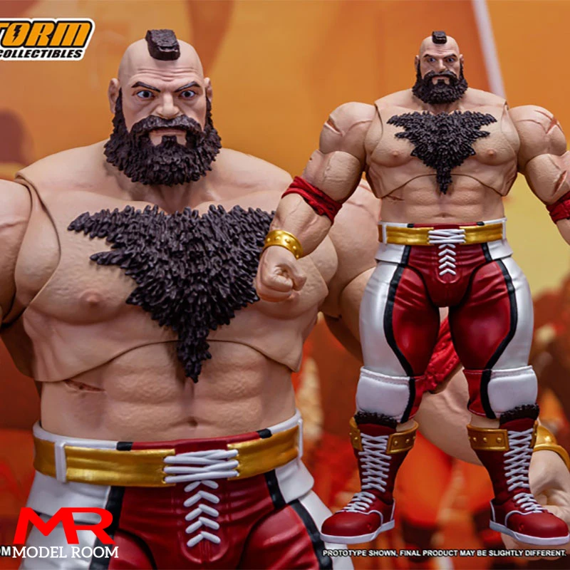 2025 Q2 Storm Toys CPSF29 ZANGIEF 4 Head Sculpts Action Figure Male Soldier Full St Collectible Model Toy