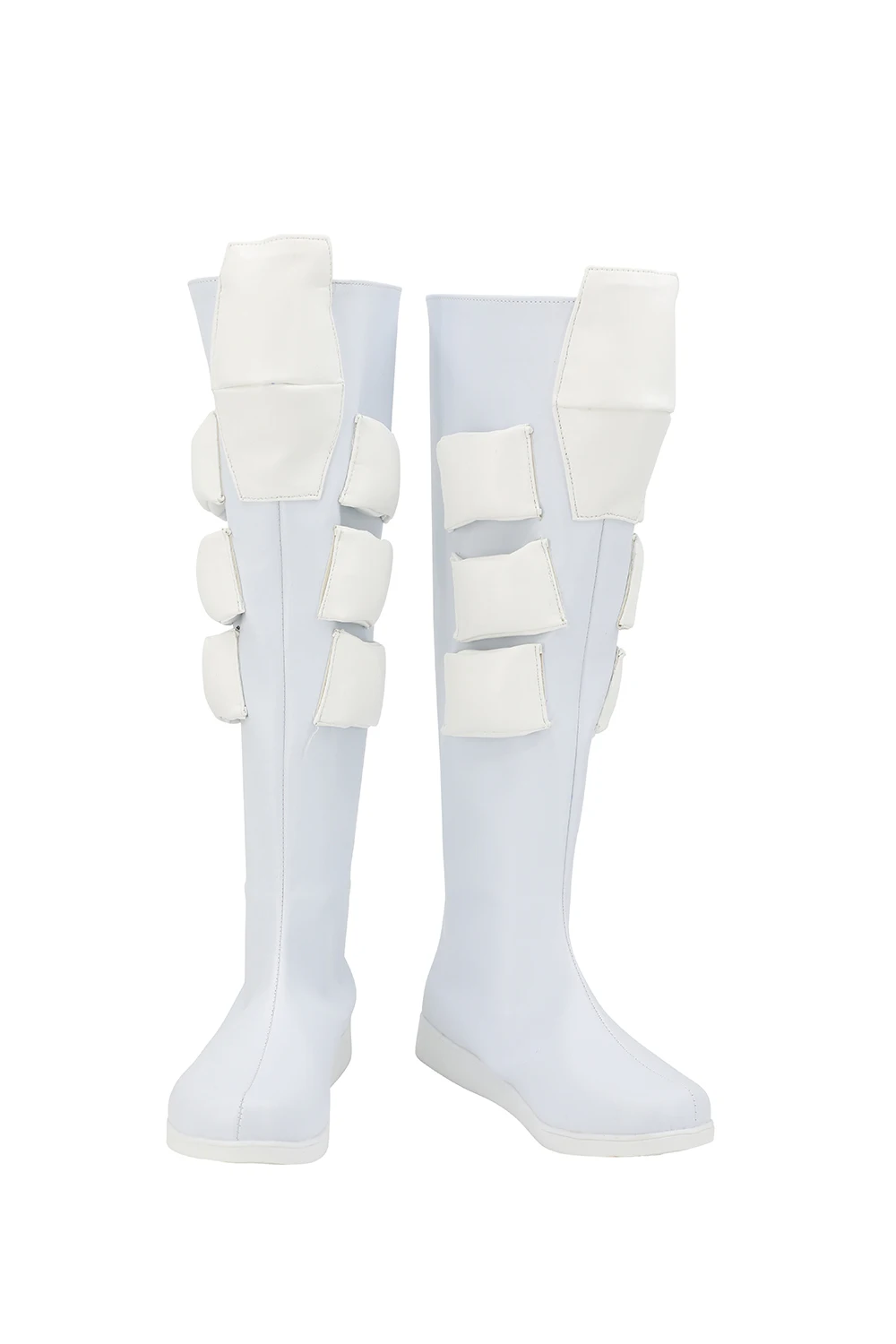 Fire Force Joker Kusakabe Ashen Knights Cosplay Shoes White Boots Custom Made