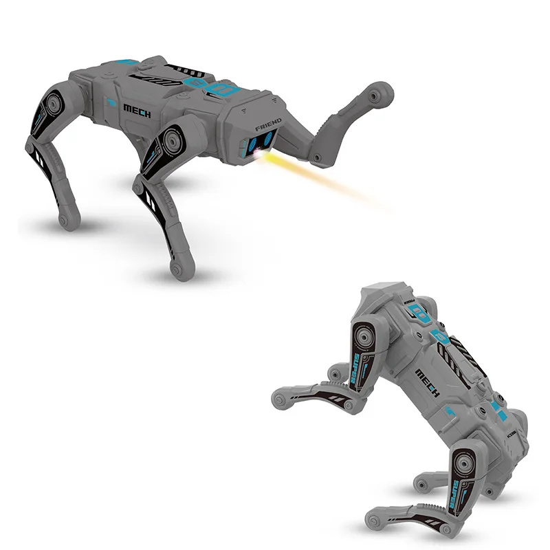 Coisas legais carro de brinquedo engraçado presente-kawaii 1:22 inteligente biônico rc robô cão, carro de controle remoto, carros rc de controle de voz, brinquedos para crianças