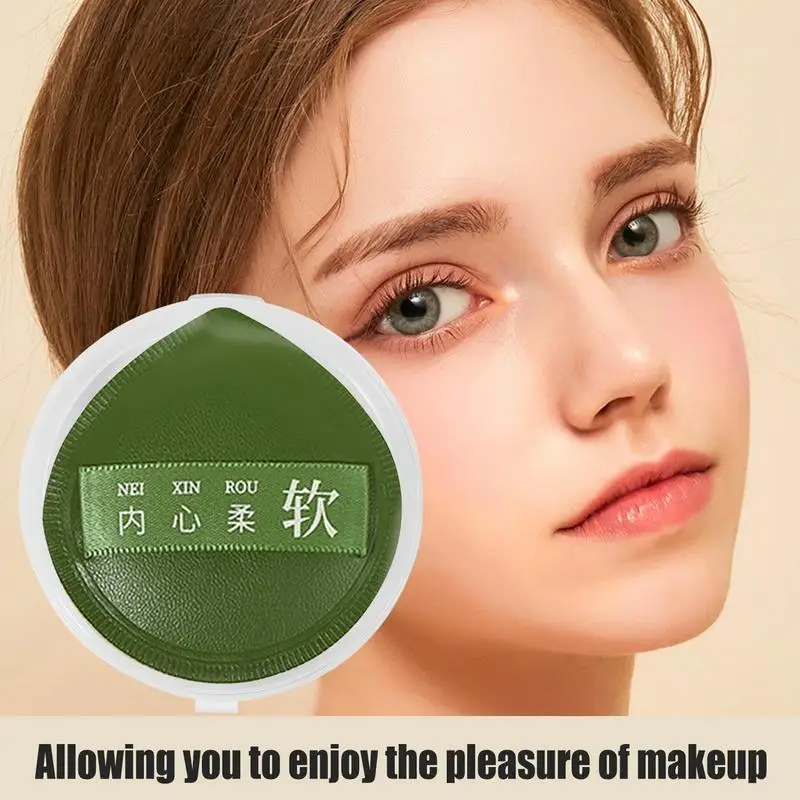 Makeup Powder Puff Wet And Dry Large Powder Puff Portable Powder Puff For Dating Party Prom Skin Friendly Make Up Sponges