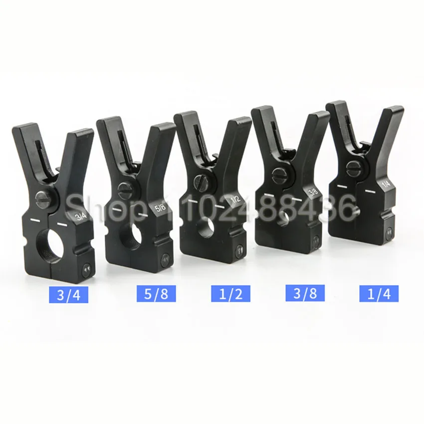 

1/2 1/4 3/8 5/8 3/4 Lithium Battery Flared Chucks For VEF-1/2 Copper Tube Expander Bell Mouth Expander Air Conditioner